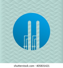 Industry plant design , vector illustration