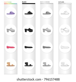 Industry, production, textiles and other web icon in cartoon style. Color, firm, binding, icons in set collection.