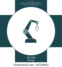 industry robot icon