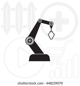 industry robot icon