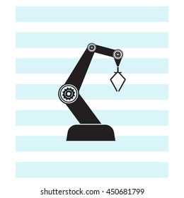 industry robot icon