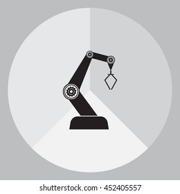 industry robot icon
