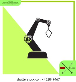 industry robot icon