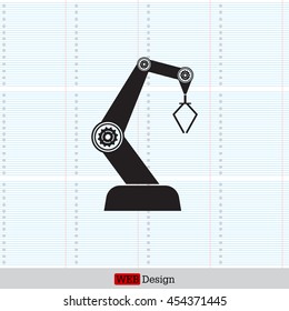 industry robot icon