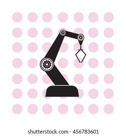 industry robot icon