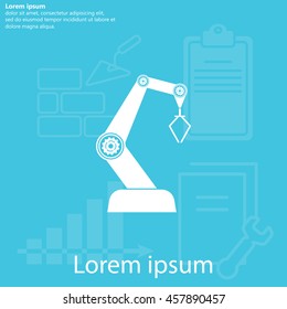 industry robot icon
