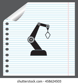 industry robot icon