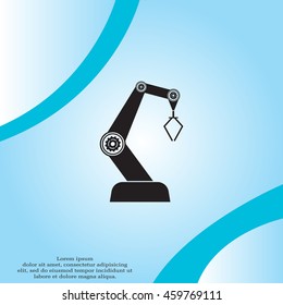 industry robot icon