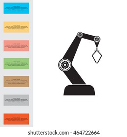 industry robot icon