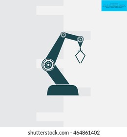 industry robot icon