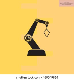 industry robot icon