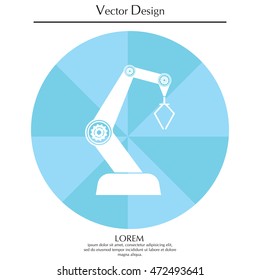 industry robot icon