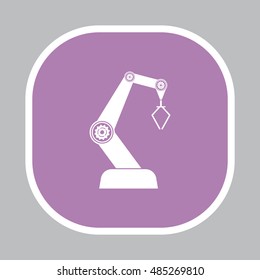 industry robot icon