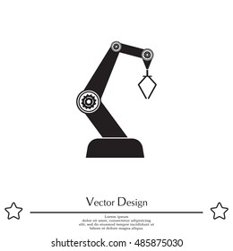 industry robot icon