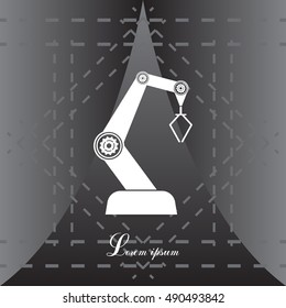 industry robot icon