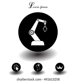 industry robot icon