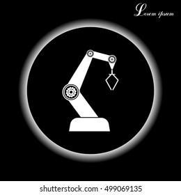 industry robot icon