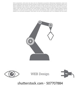 industry robot icon