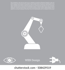 industry robot icon
