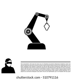 industry robot icon