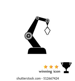 industry robot icon