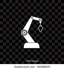 industry robot icon