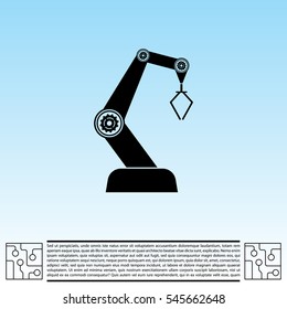 industry robot icon