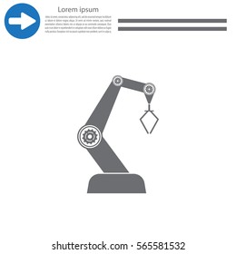 industry robot icon