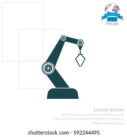 industry robot icon