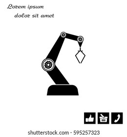 industry robot icon