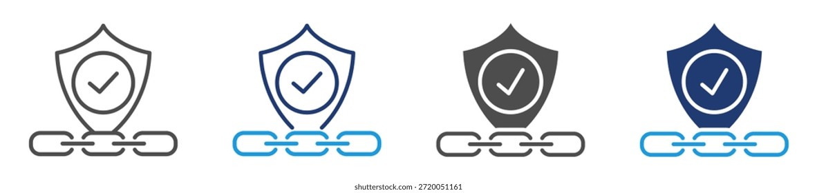 Conjunto de iconos de robot de la industria Estilo múltiple