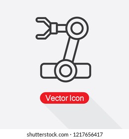 Industry Robot Icon Vector Ilustration Eps10