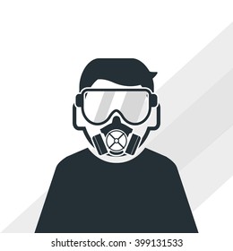Industry security supplies  design, vector illustration