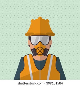 Industry security supplies  design, vector illustration