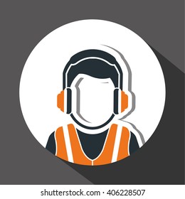 Industry security supplies  design, vector illustration