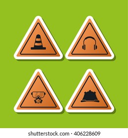 Industry security supplies  design, vector illustration