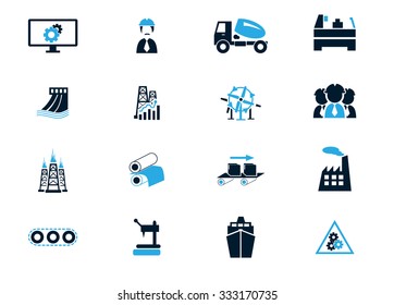 industry set symbol for web icons