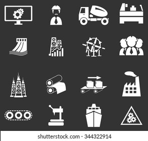 industry set symbol for web icons