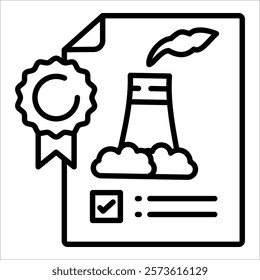 Industry Standards Icon Element For Design