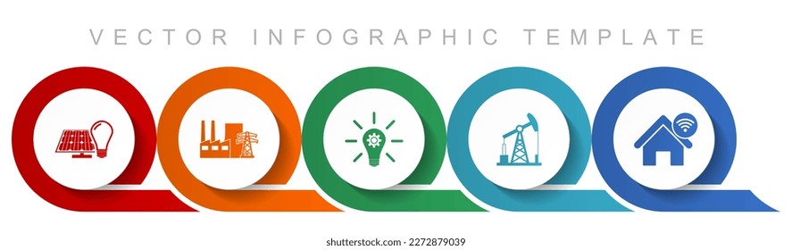 Industry and technology icon set, miscellaneous icons such as renewable energy, power plant, oil and gas for webdesign and mobile applications, flat design infographic vector template in eps 10