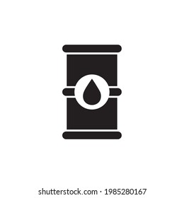 vector de icono de la industria y herramientas, icono del petróleo