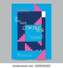 Industry Trade Show Flyer Template. A clean, modern, and high-quality design of Flyer vector design. Editable and customize template flyer