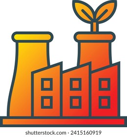 Industry vector icon. Can be used for printing, mobile and web applications.