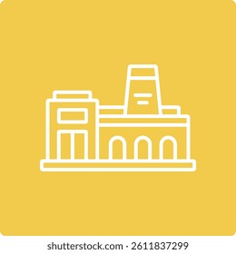 Industry vector icon. Can be used for printing, mobile and web applications.