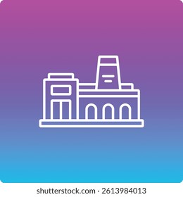 Industry vector icon. Can be used for printing, mobile and web applications.