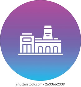 Industry vector icon. Can be used for printing, mobile and web applications.