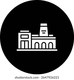 Icono de Vector de la industria. Se puede utilizar para aplicaciones de impresión, móviles y de Web.