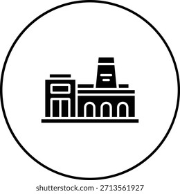 Industry vector icon. Can be used for printing, mobile and web applications.