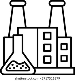 Icono de Vector de la industria. Se puede utilizar para aplicaciones de impresión, móviles y de Web.