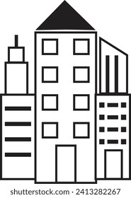 Industry,banking , building eps icon